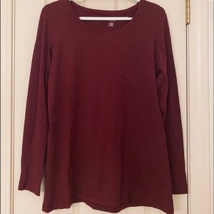 NWT a.n.a LONG SLEEVE SHIRT size L